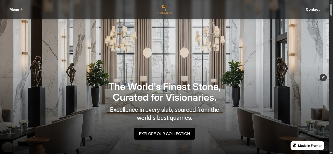 Stoneworld International - Custom Web Development by GRV Codes Stoneworld International — E-commerce website built by GRV Codes